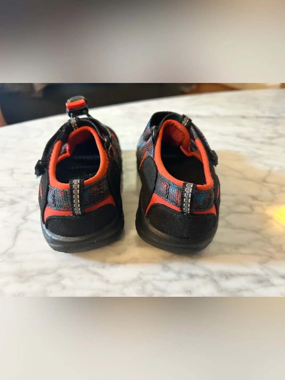Keen Kids Newport Boundless Red & Black Closed-Toe Sport Sandals